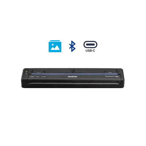 Brother portable printer with bluetooth & USB-C connection