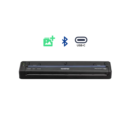 Brother portable printer with bluetooth & USB-C connection