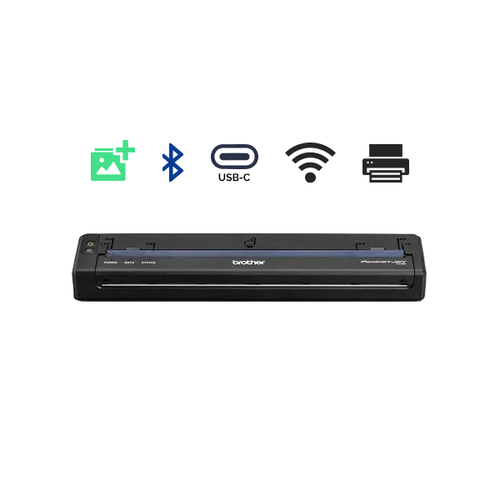 Brother portable printer with bluetooth & USB-C connection